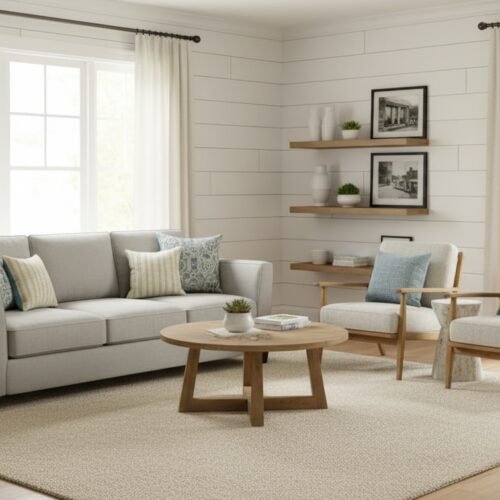 Living room of a Philadelphia apartment after a CNX Clean Pro cleaning